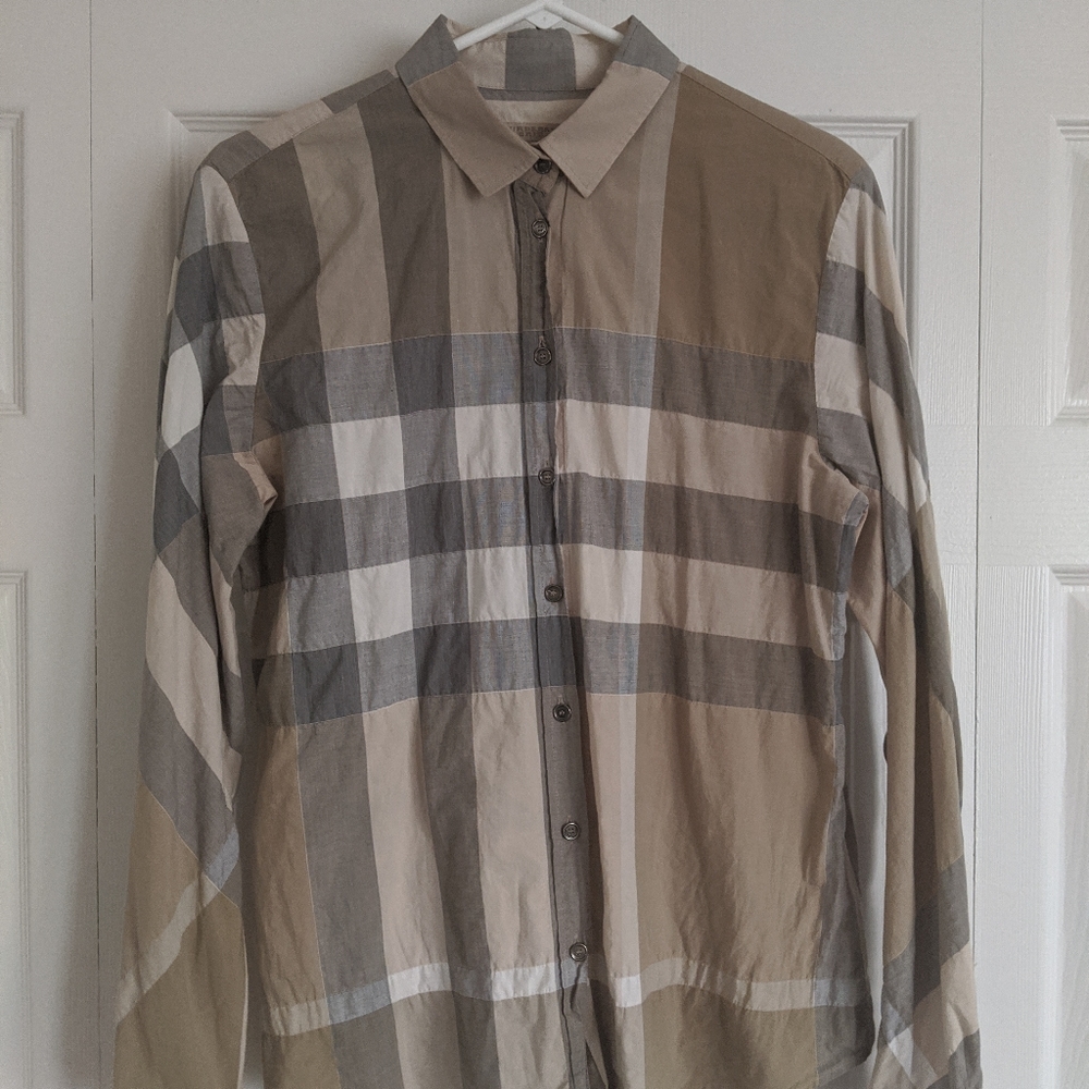 Burberry Long Sleeve Button Down